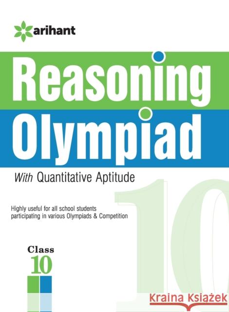 Reasoning Olympiad Class 10th Arihant Experts 9789352034307 Arihant Publication India Limited