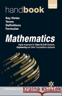 Handbook Mathematics Experts Arihant 9789352036592 Arihant Publication India Limited
