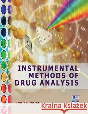 Instrumental Methods of Drug Analysis G Vidya Sagar 9789352300600 Pharmamed Press
