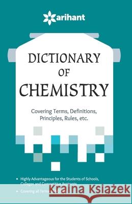 Dictionary of Chemistry Unknown 9789352512621