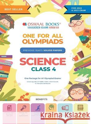 Oswaal One For All Olympiad Previous Years' Solved Papers, Class-4 Science Book (For 2022-23 Exam) Oswaal Editorial Board   9789354235474 Oswaal Books and Learning Pvt Ltd