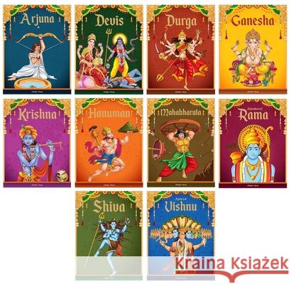 Tales from Indian Mythology (Collection of 10 Books) Story Books for Kids Wonder House Books 9789354400506 Prakash Books