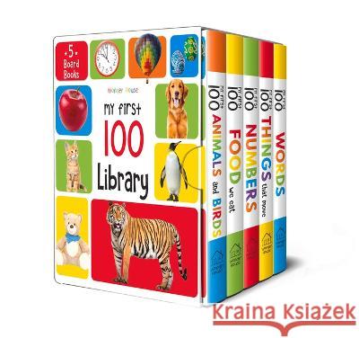 My First 100 Library: Boxset of 5 Early Learning Board Books Wonder House Books 9789354402739 Wonder House Books
