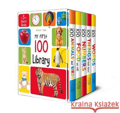 My First 100 Library: Boxset of 5 Early Learning Board Books Wonder House Books 9789354402739