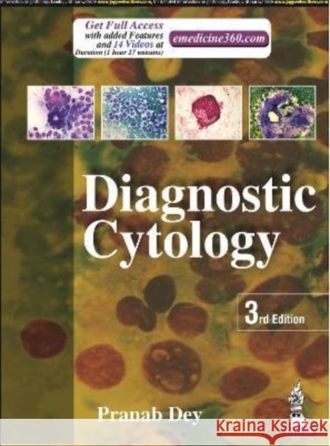 Diagnostic Cytology Pranab Dey   9789354650574 Jaypee Brothers Medical Publishers
