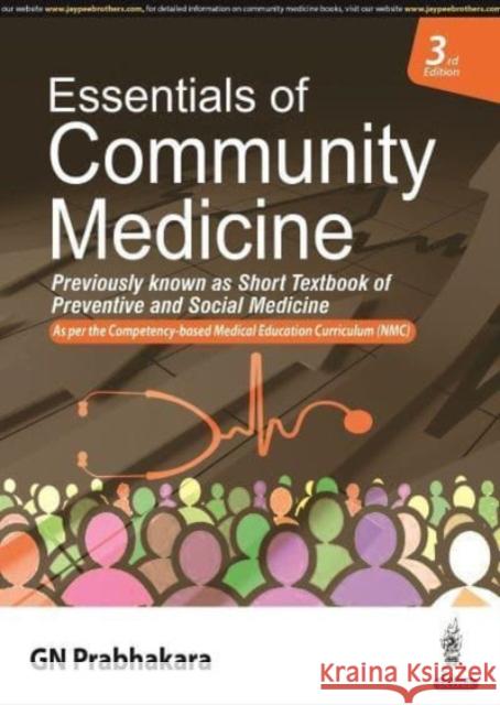 Essentials of Community Medicine GN Prabhakara 9789354651243 Jaypee Brothers Medical Publishers