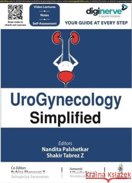 UroGynaecology Simplified Nandita Palshetkar Shakir Tabrez  9789354652059 Jaypee Brothers Medical Publishers