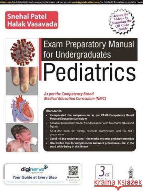 Exam Preparatory Manual for Undergraduates: Pediatrics Patel Snehal   9789354652974