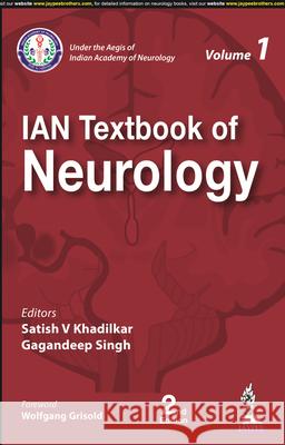 IAN Textbook of Neurology: Two Volume Set Satish V Khadilkar Gagandeep Singh  9789354656828 Jaypee Brothers Medical Publishers