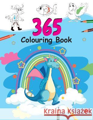 365 COLOURING BOOK Paint and Draw with 365 Big Pictures Rupa Publications 9789355205261 Rupa Publications India