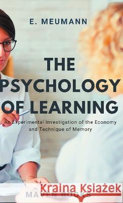 The Psychology of Learning E Meumann   9789355270337 Mjp Publishers
