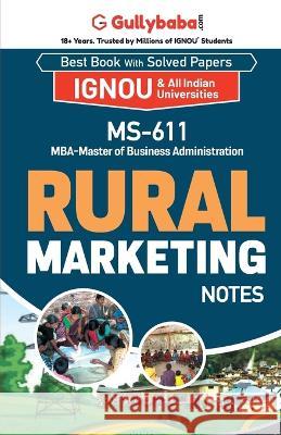 MS-611 Rural Marketing Gullybaba Com Panel 9789355540065 Gullybaba Publishing House Pvt Ltd