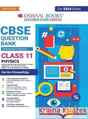 Oswaal CBSE Class 11 Physics Question Bank (2024 Exam) Oswaal Editorial Board   9789356349094 Oswaal Books and Learning Pvt Ltd