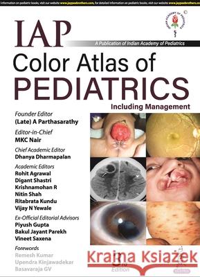 IAP Color Atlas of Pediatrics Dhanya Dharmapalan 9789356961937