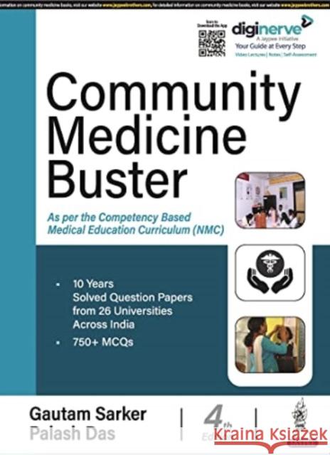 Community Medicine Buster Palash Das 9789356961999 Jaypee Brothers Medical Publishers Pvt Ltd