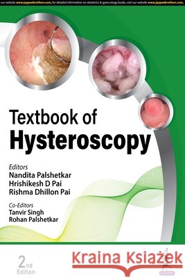 Textbook of Hysteroscopy Rohan Palshetkar 9789356964839