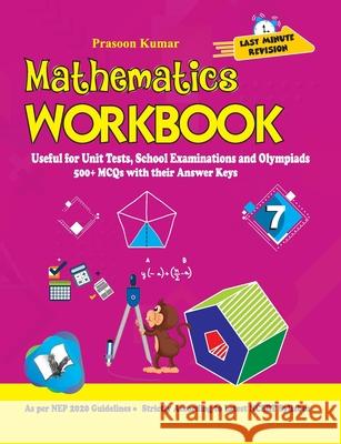 Mathematics Workbook Class 7 Prasoon Kumar 9789357942508 V&s Publishers