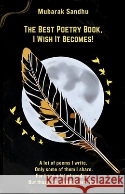 The Best Poetry Book, I Wish It Becomes! Mubarak Sandhu 9789361850271