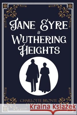 Jane Eyre & Wuthering Heights Emily Bronte Charlott 9789363975705 Jollyjoy Books Pvt Ltd