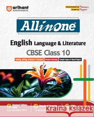 AIO CBSE English Language & Literature 10th Parneet Kaur Neha Vats 9789368402237 Arihant Publication India Limited