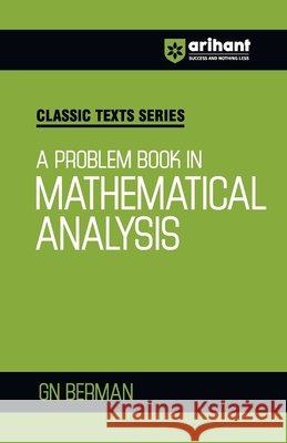 A Problem in Mathematical Gn Berman 9789368402749