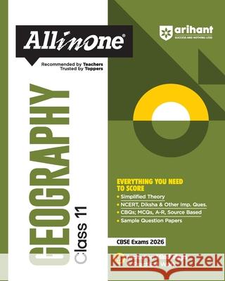 AIO CBSE Geography 11th Kumari Priya Shruti Sharma 9789368409908