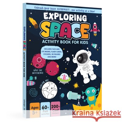 Exploring Space Activity Book for Kids Wonder House Books 9789370892453
