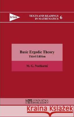 Basic ergodic theory  9789380250434 