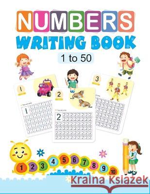 Number Writing Book: 1 to 50 Ls Editorial Team 9789381438800 Ramesh Publishing House