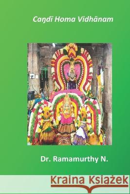 Caŋdī Homa Vidhānam Ramamurthy Natarajan 9789382237921 ISBN India Agency