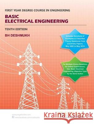 Basic Electrical Engineering B. H. Deshmukh 9789382448105 Nirali Prakashan