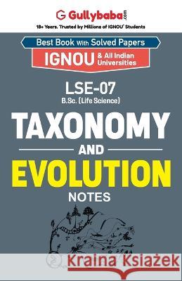 LSE-07 Taxonomy and Evolution Gullybaba Com Panel 9789382688563 Gullybaba Publishing House Pvt Ltd