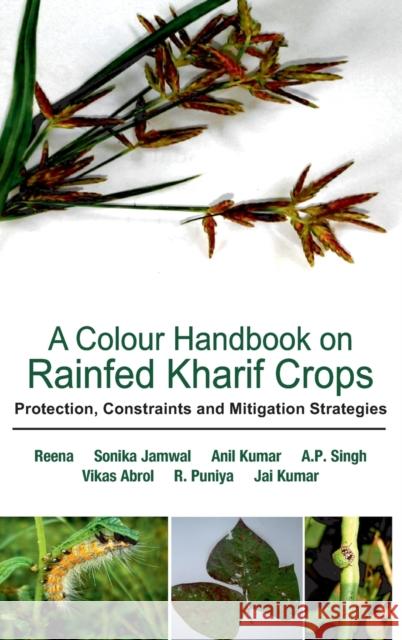 A Colour Handbook on Rainfed Kharif Crops: Protection, Constraints and Mitigation Strategies Reena Sinha 9789385516320 New India Publishing Agency- Nipa