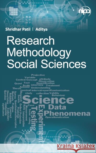 Research Methodology in Social Sciences Shridhar Patil Aditya 9789385516405 New India Publishing Agency- Nipa