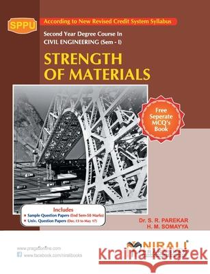 Strength Of Materials S. R. Parekar 9789386084026