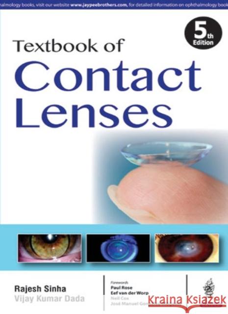 Textbook of Contact Lenses Rajesh Sinha 9789386150448