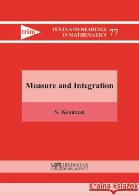 Measure and Integration S. Kesavan   9789386279774 Jainendra K Jain