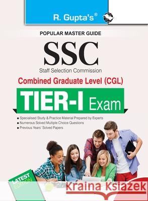 SSC Combined Graduate Level (CGL) TIERI Exam Guide Rph Editorial Board 9789386298829 Ramesh Publishing House