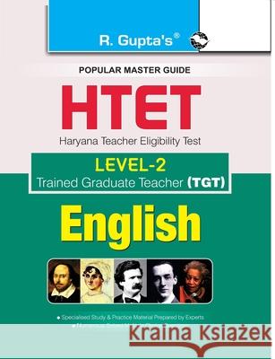 HTET (TGT) Trained Graduate Teacher (Level2) English (Class VI to VIII) Exam Guide Rph Editorial Board 9789386845610 Ramesh Publishing House