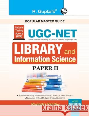 Nta-Ugc-Net: Library & Information Science (Paper II) Exam Guide Ravindra Pandey 9789387604780 Ramesh Publishing House