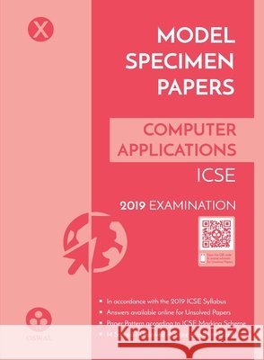 Model Specimen Papers for Computer Applications Oswal Publishers 9789387660342