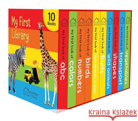 My First Library: Boxset for Kids (Pack-1) Wonder House Books 9789387779266 Prakash Books