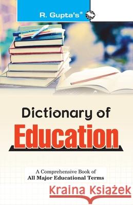 Dictionary of Education Rph Editorial Board 9789387918115 Ramesh Publishing House