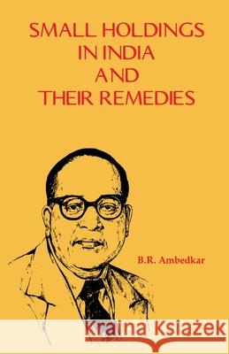 Small Holdings in India and their Remedies B. R. Ambedkar 9789388191944 Maven Books