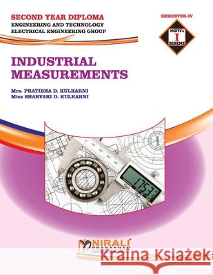 Industrial Measurements (22420) Pratibhad Mr 9789388293877 Nirali Prakashan