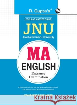 Jawaharlal Nehru University (JNU) MA English Entrance Exam Guide Rph Editorial Board 9789388642026 Ramesh Publishing House