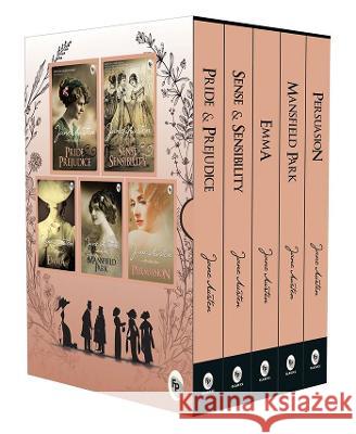 Greatest Works of Jane Austen: Set of 5 Books Jane Austen   9789388810517 Fingerprint! Publishing