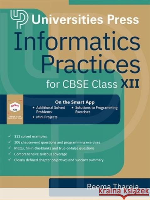 Informatics Practices for CBSE Class XII Reema Thareja   9789389211931