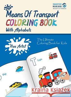 SBB Hue Artist - Trasport Colouring Book Garg Preeti 9789389288421