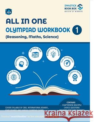 All in One Olympiad Workbook for Reasoning, Maths & Science - Class 1 Preeti Goel 9789389288841